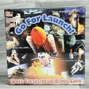 GO FOR LAUNCH Space Encyclopedia Board Game